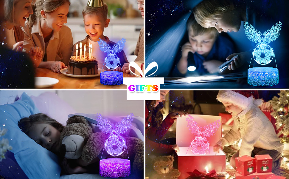 soccer toys for boys 8-12，9 year old boy gifts soccer，lightup football，soccer ball light up