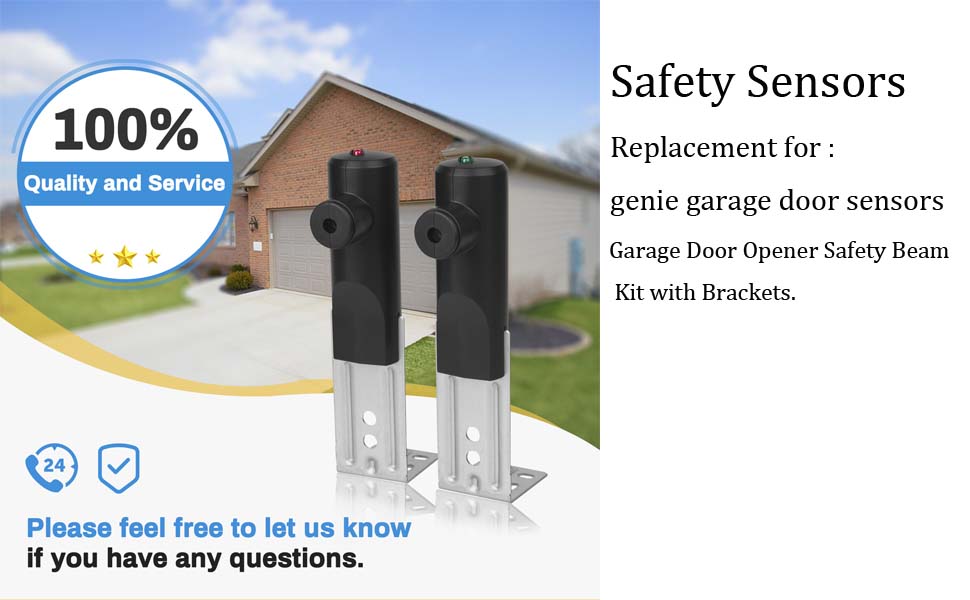 GSTBR STBBL Safety Sensors & Safety Beams, Replacement for Genie