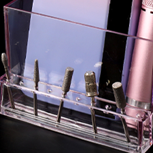 Nail Drill Holder Grinding Bit Storage Box