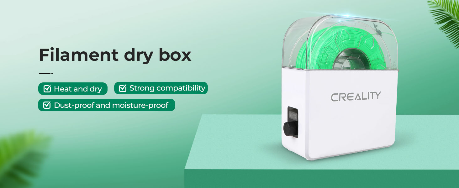 Creality Filament Dry Box, DustProof and MoistureProof