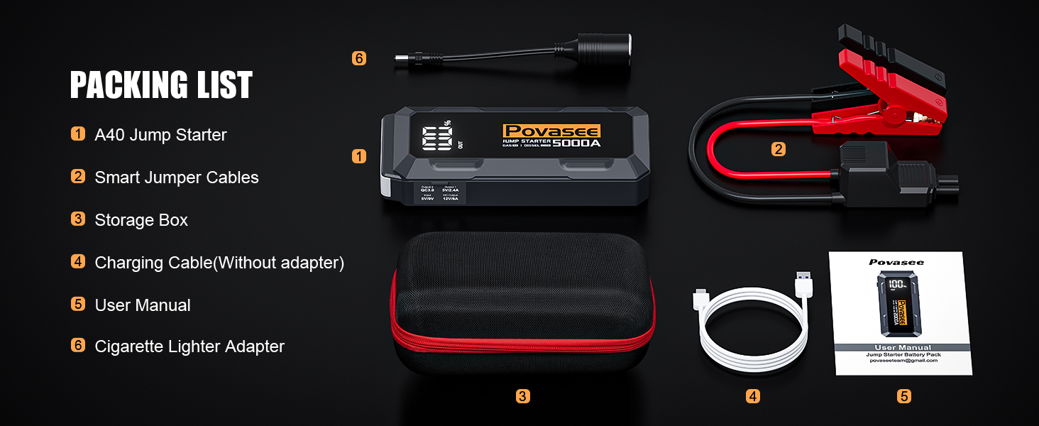 car battery jump starter power pack