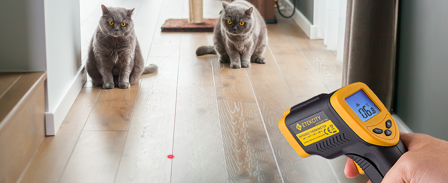 Etekcity Infrared Thermometer 774, Digital Temperature Gun for Cooking