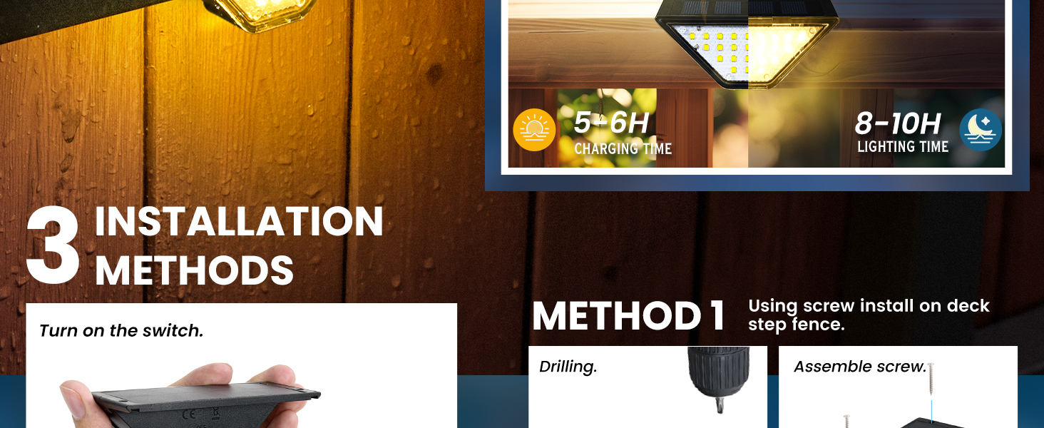 solar step lights
