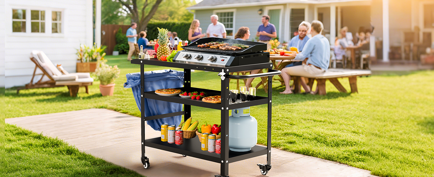 Grill Tables for Outside