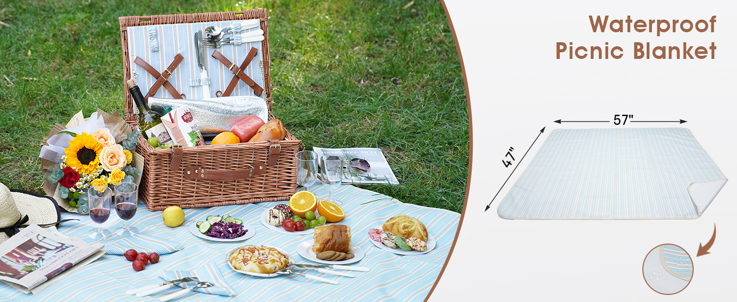 picnic basket for 4