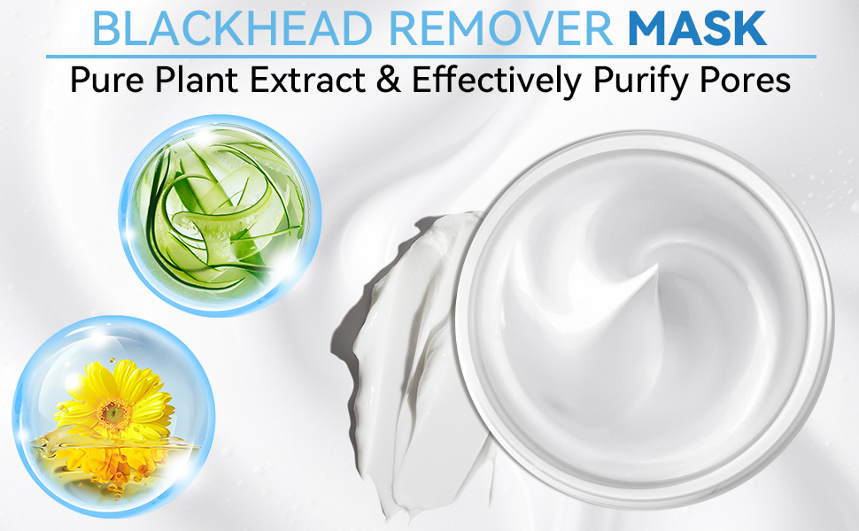 Blackhead remover Pore strips mask Aloe Vera