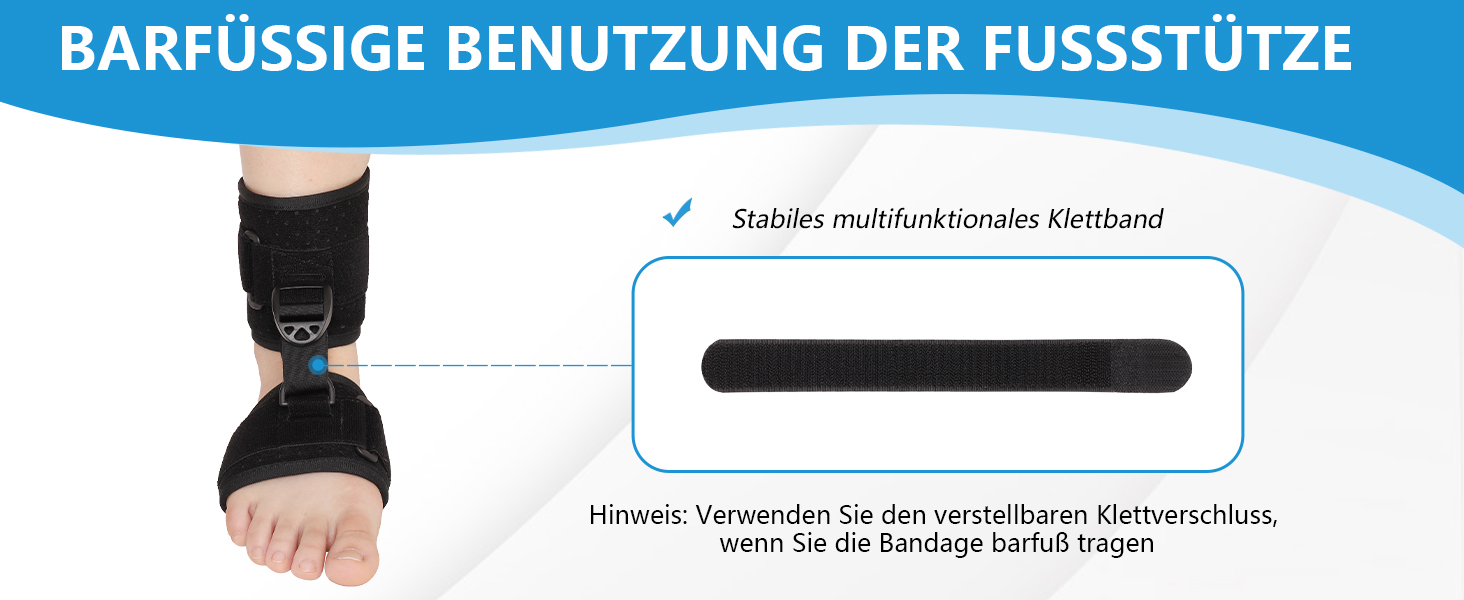 Fußheberorthese rechts