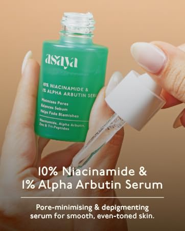 alpha arbutin and niacinamide face serum, alpha arbutin serum, niacinamide for oily skin