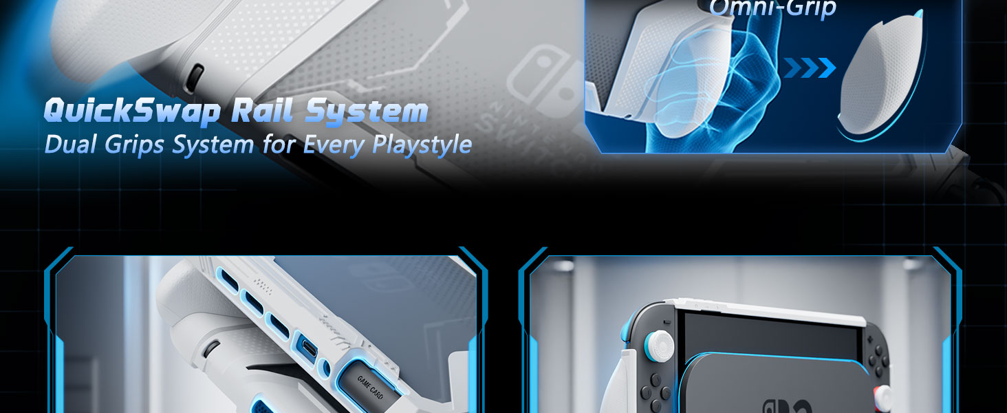 playvital for Switch 2 Beyond-Grip Dockable Case