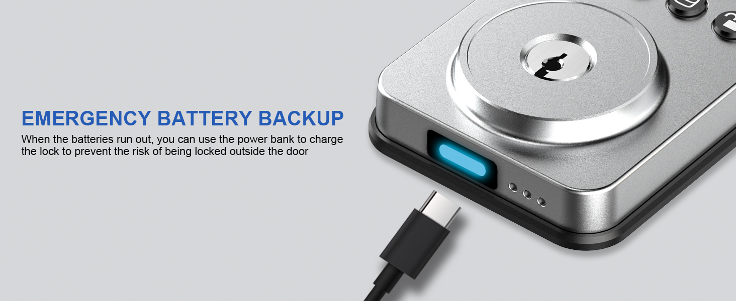 keyless entry door lock