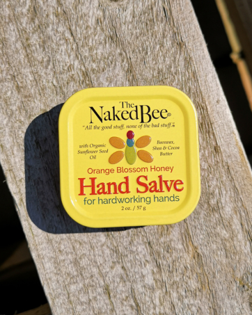 The Naked Bee Hand & Cuticle Healing Salve 45g. Beeswax & Shea Butter Skin Care for Dry Hands & Cuticle Treatment. Dry Hand Cream, Cuticle Cream & Cuticle Softener. Cuticle & Hand Salve. 17 nb