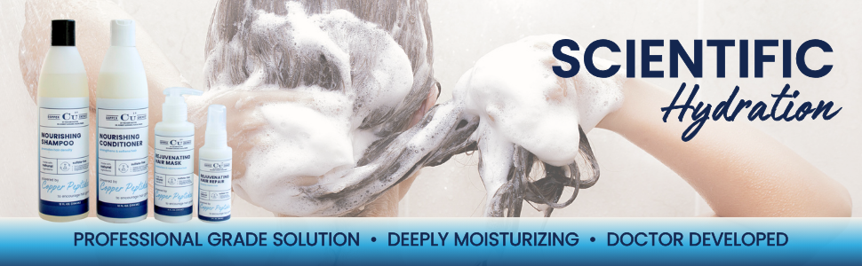 professional grade solution deeply moisturizing doctor developed hair health institute copper