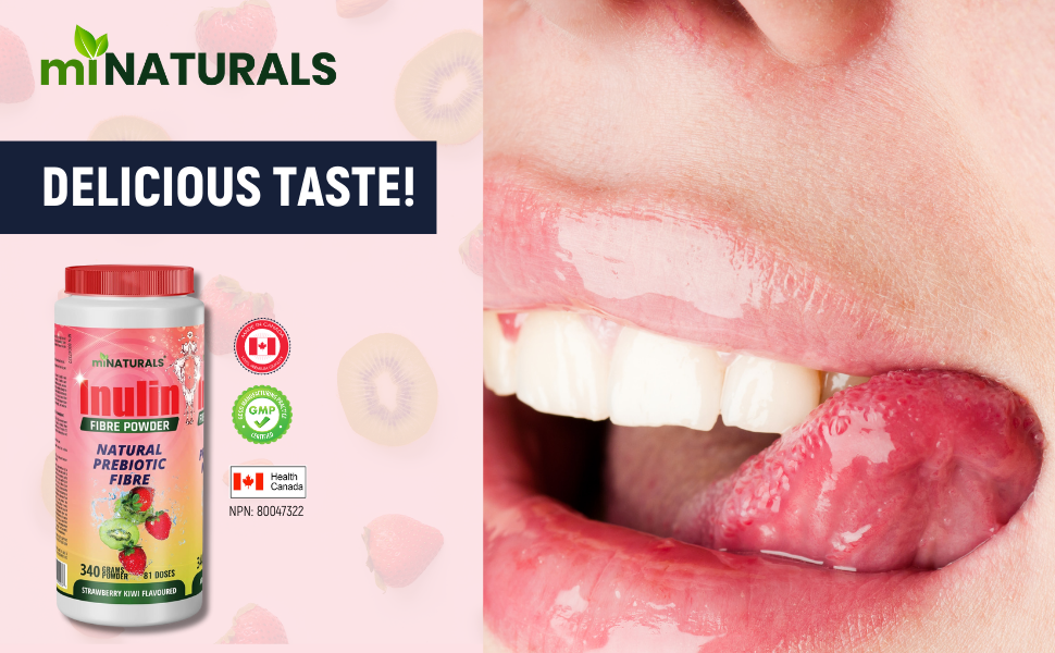 Inulin - strawberry kiwi - delicious taste