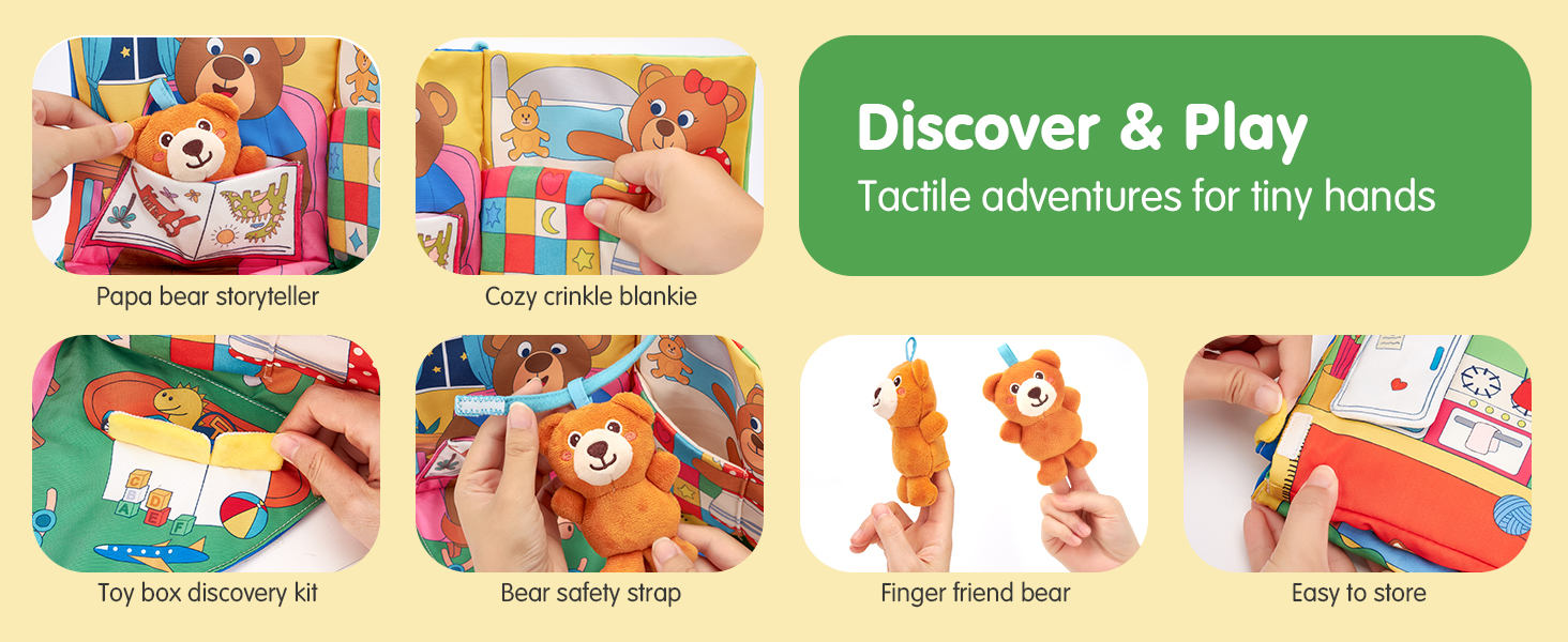 busy book for 1 year old