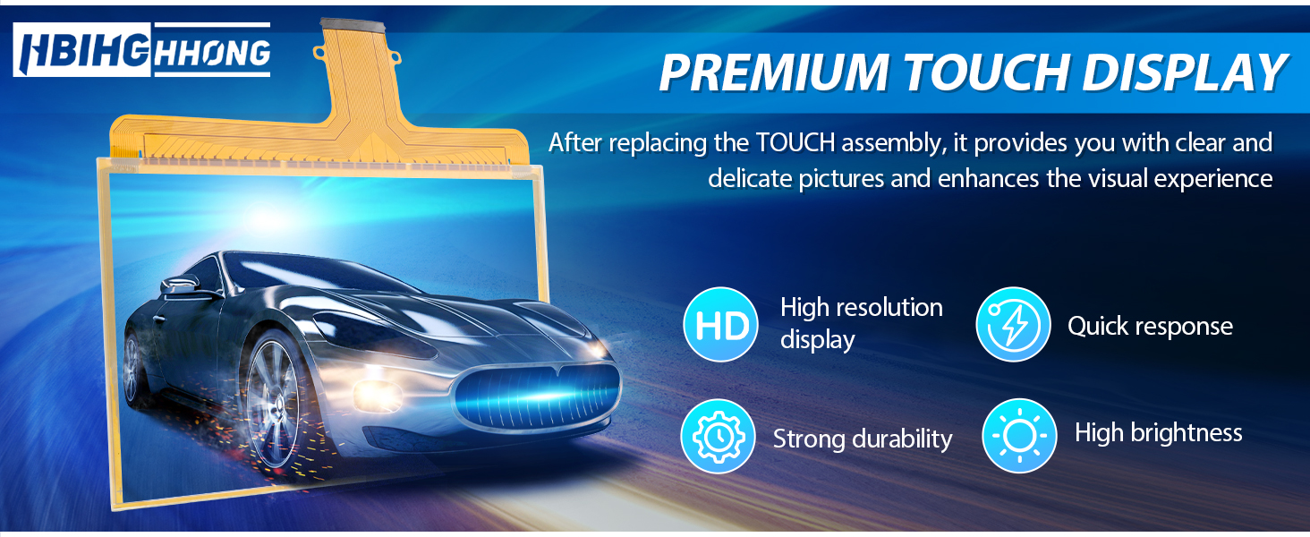 8" Touch Screen for 2015-2018 Chevrolet Silverado Suburban Tahoe Screen Replacement