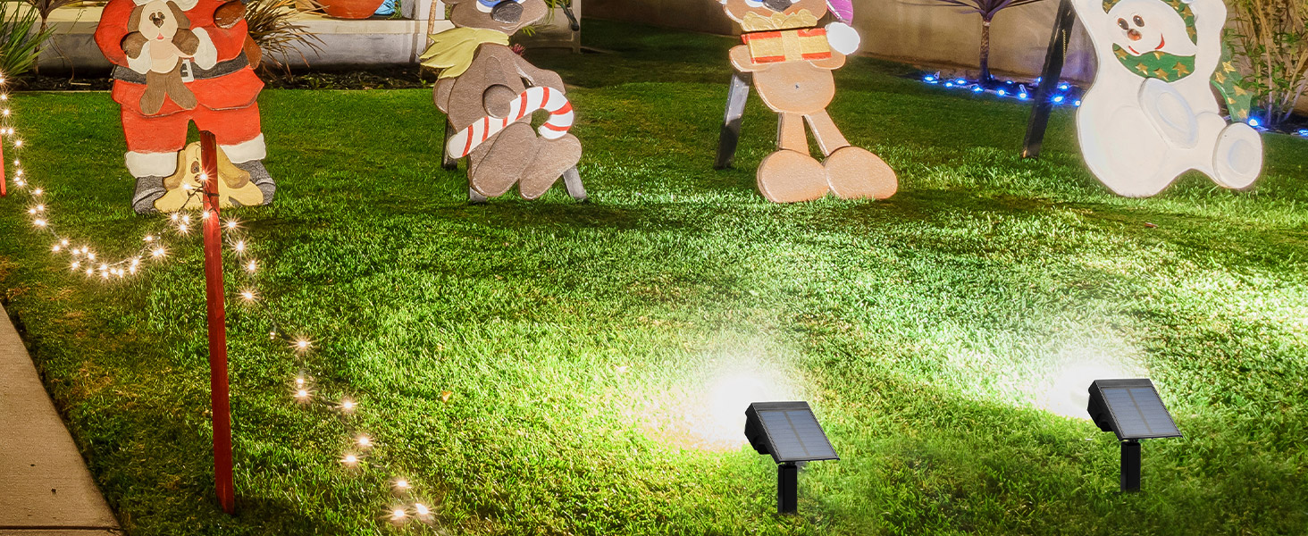 Kingsyard Solar Landscape Spotlights