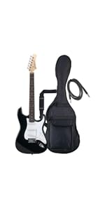 PHOTOGENIC ブラック エレキギター Photogenic ST-180 BK エレキギター初心者14点セット 【ヤマハ