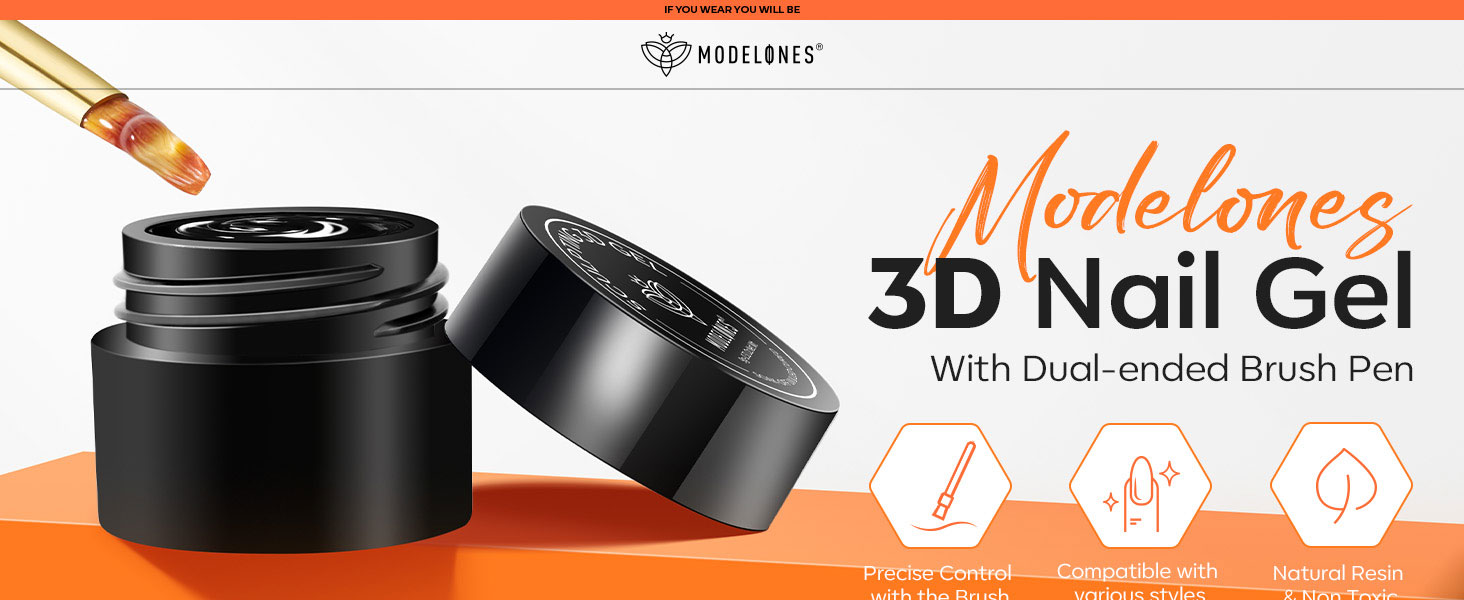 3d nail gel