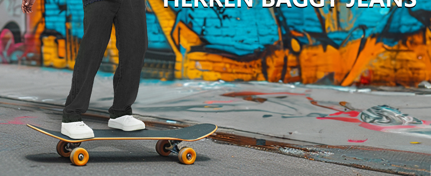 Herrenbaggy locker Fit Jeans lässig