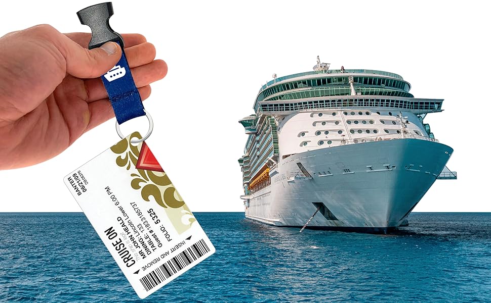 Cruise On Cruise Lanyard for Ship Cards – 2-Pack Retractable Badge & Waterproof ... 14 Carnival Cruise Ships Royal Caribbean Disney Ship