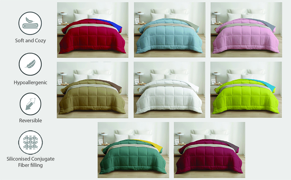 Trident Soft Comfort Comforter Double Bed Quilt for Double Bed King