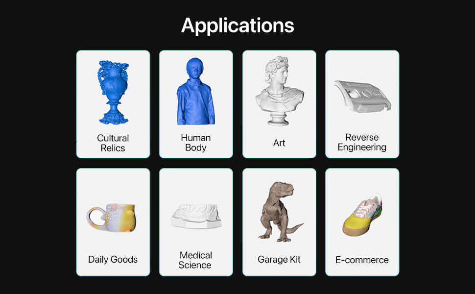 Creality 3D Scanner CR Scan Lizard Standard Kit, 0.05 MM Accuracy & 10