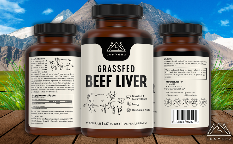 Grass Fed Beef Liver Capsules Benefits