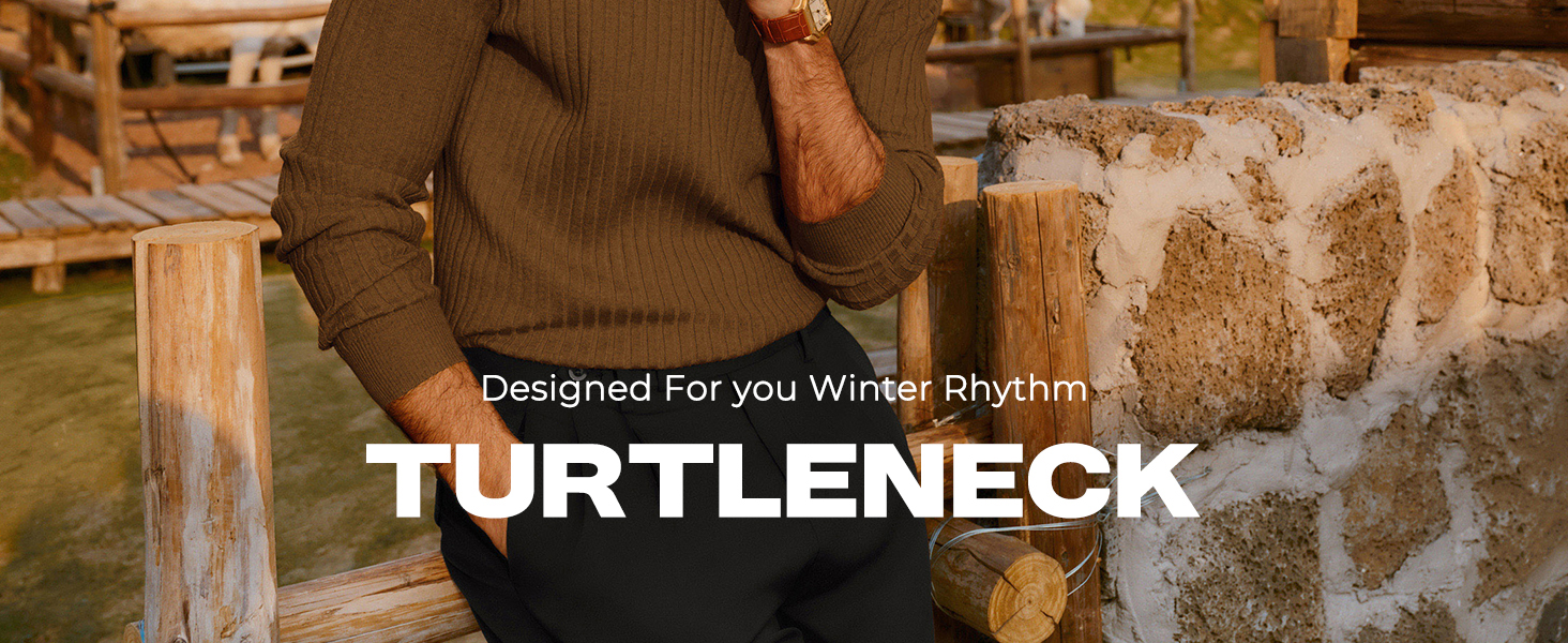 turtleneck sweater men mock turtleneck for men