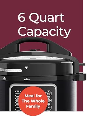 6 quart capacity