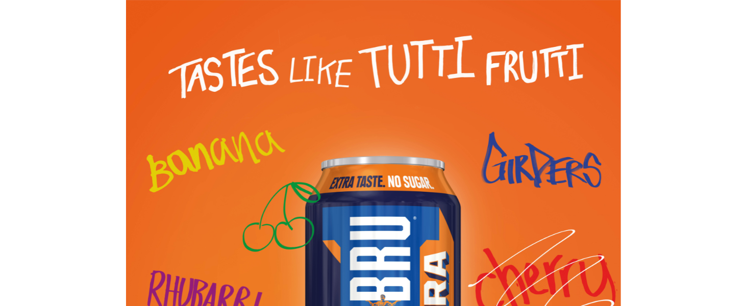 IRNBRU XTRA Zero No Sugar & Low Calorie with XTRA Taste, Refreshingly