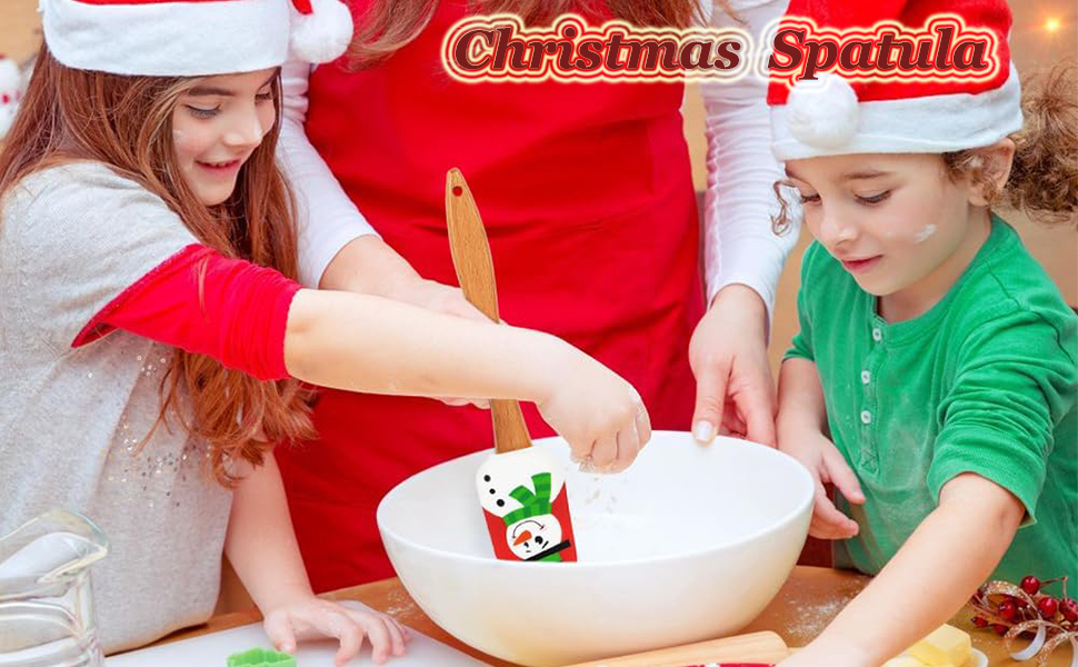 christmas spatula