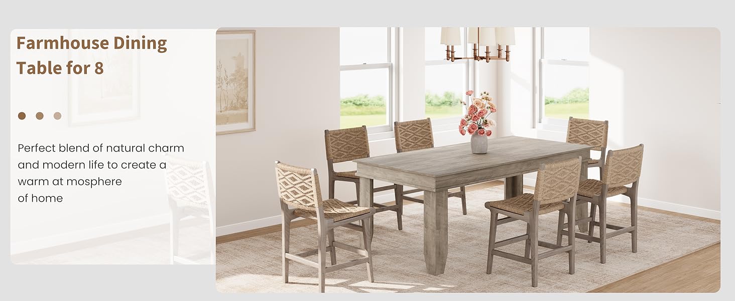 71 IN DINING TABLE