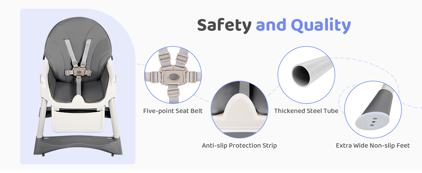 baby high chair portable  foldable high chair  baby chair