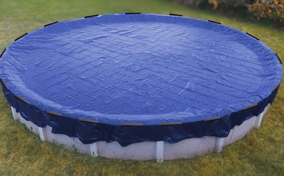 Hzloyat 72 PCS Cover Clip for Pool Securing Winter Pool