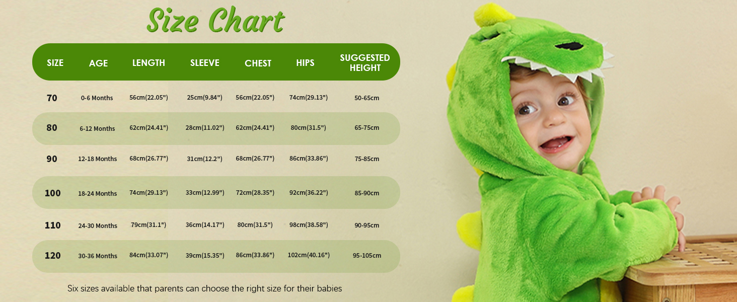 Unisex Baby Dinosaur Costume Newborn Girls Boys Rompers Zipper Jumpsuit