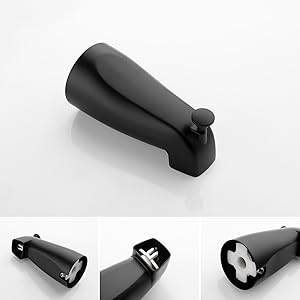 Tub and Shower Faucet Set Complete Dual Shower Head and