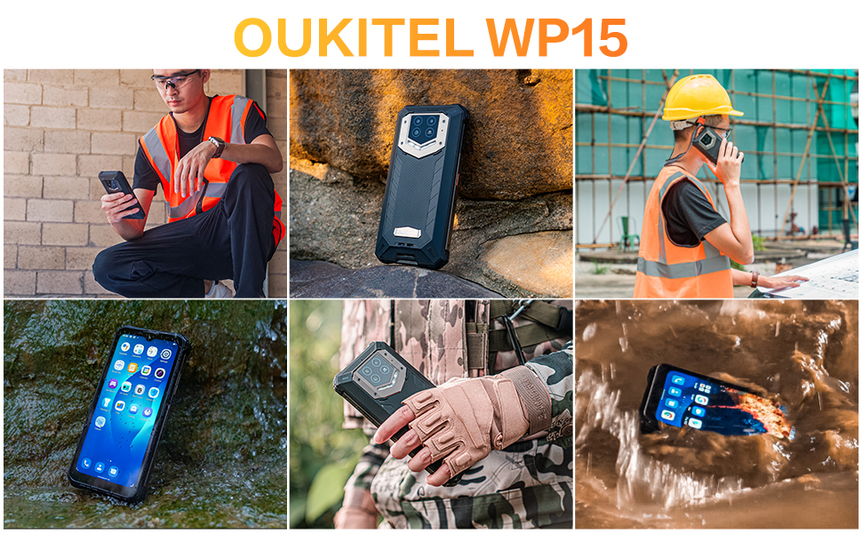 5G smartphone oukitel wp15 wp17 handy ohne vertrag robust handy handys smartphones