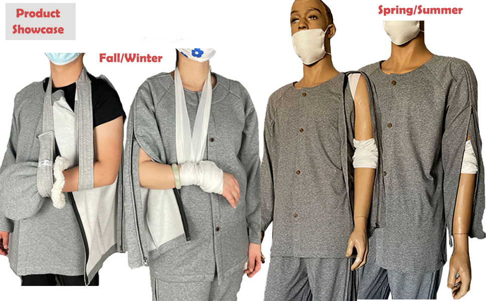 ジャケット・アウター LENO SURGICAL DRESS 2_AGNESBLEACHWASHTENCEL_071-
