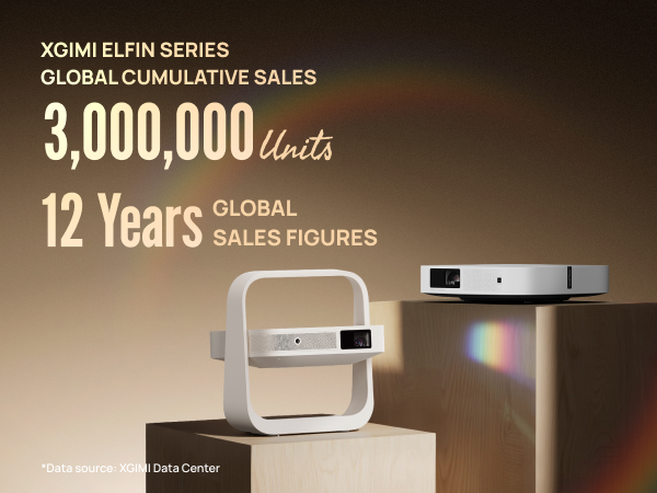 XGIMI Elfin 1080P  SMART プロジェクター 75566-29-