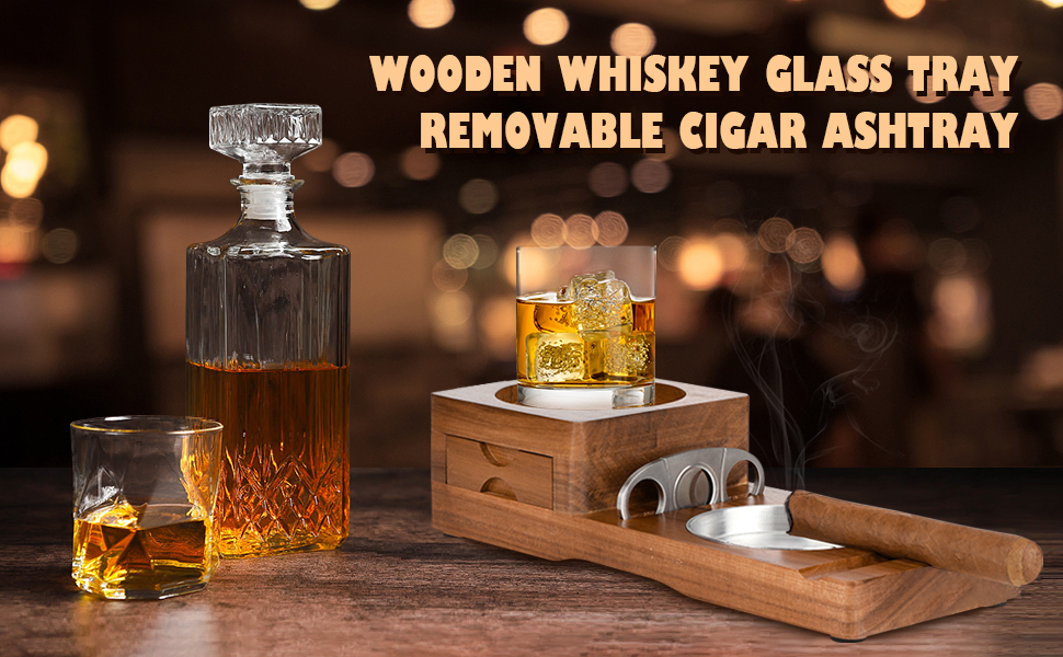 非売品　スコッチウイスキー　ビンテージ シガートレー Amazon.com: Scotte Ashtray Coaster Whiskey Glass Tray