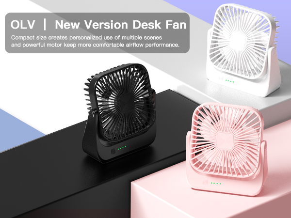 desk fan portable desk fan personal small fan mini fan desk fan for men women home office