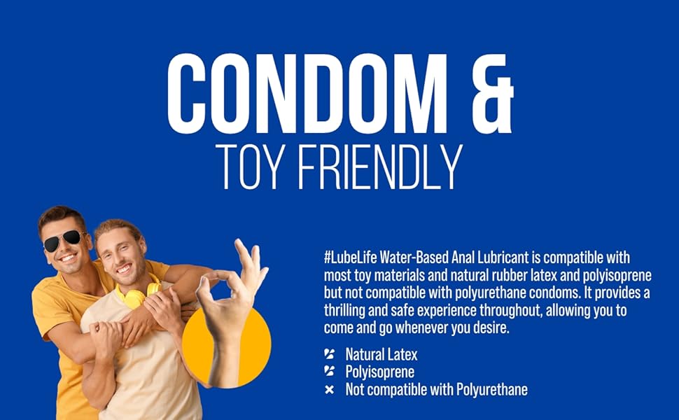 LubeLife WaterBased Anal Lubricant, Personal Backdoor Lube