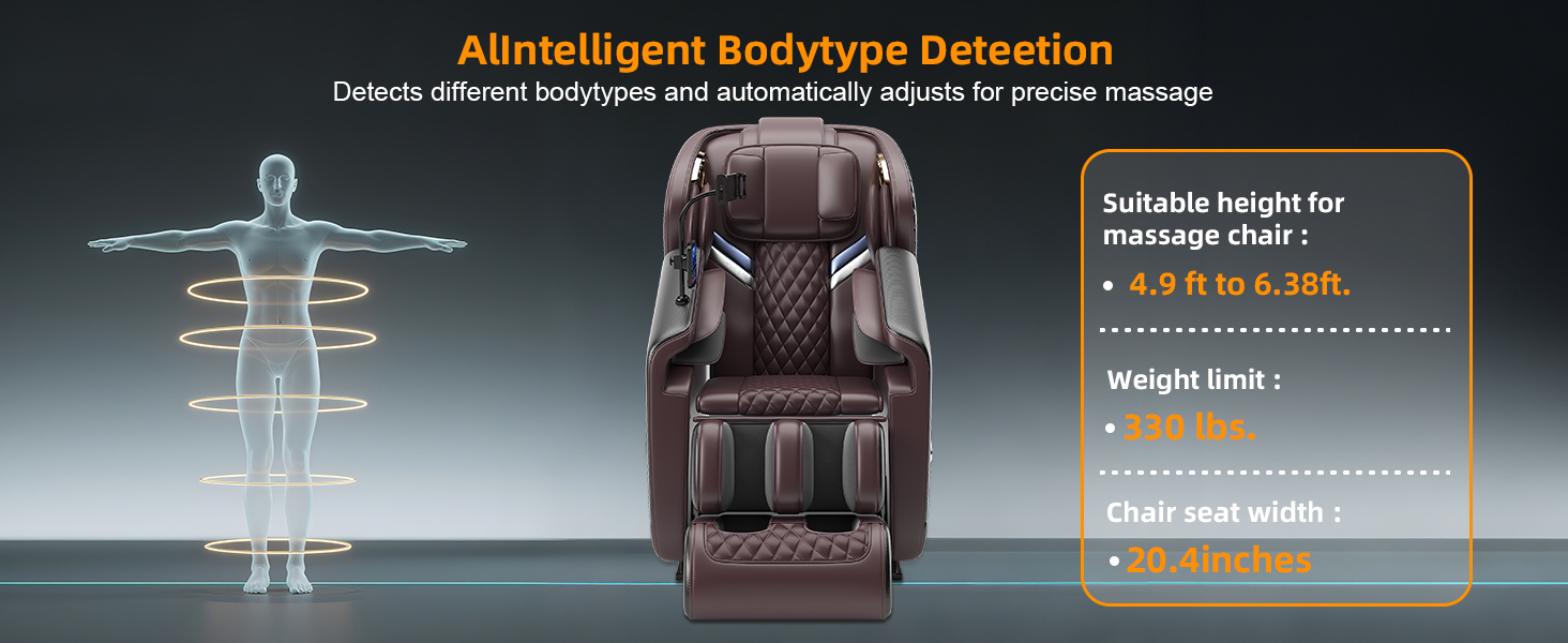 Zero Gravity Recliner with Full Air Compression