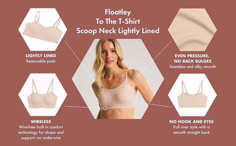 scoop neck lightly