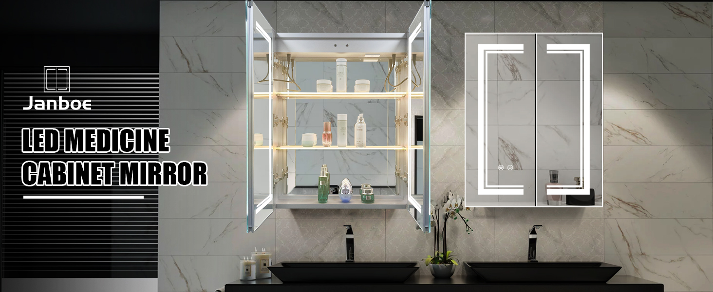 led medicine cabinet