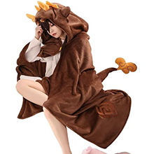 Amazon｜原神 コスプレ ブランケット 毛布 鍾離 魈 楓原万葉