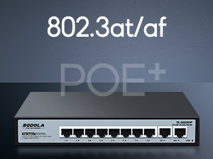 8 port poe switch