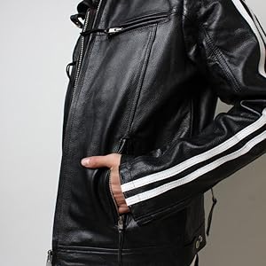 Amazon.co.jp: フリーダムレザー 本革 レザージャケット