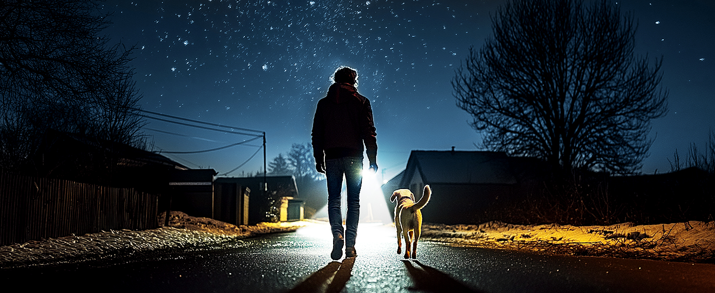 SKYFIRE LED Rechargeable Flashlight High Lumens