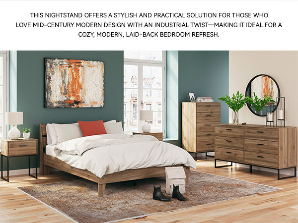 Amazon.com: Signature Design by Ashley Deanlow Mid-Century